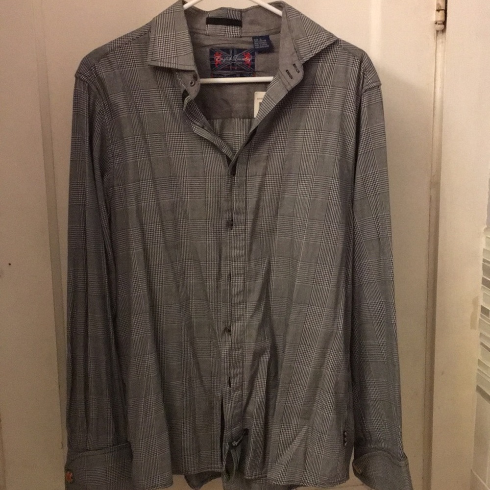 English Laundry, Prince of Wales, French cuff. L